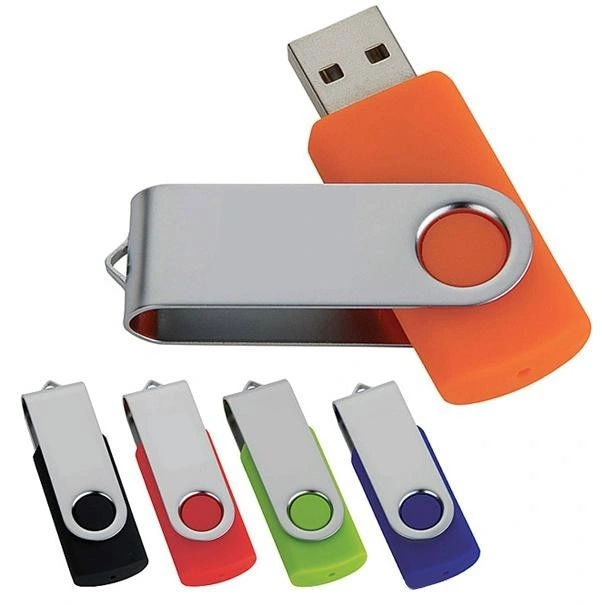 Swivel USB Flash Drive 16GB with Custom Logo