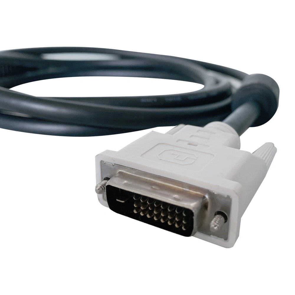 Male-to-Male Fiber Extender DVI VGA Multimedia Audio&Video Cable