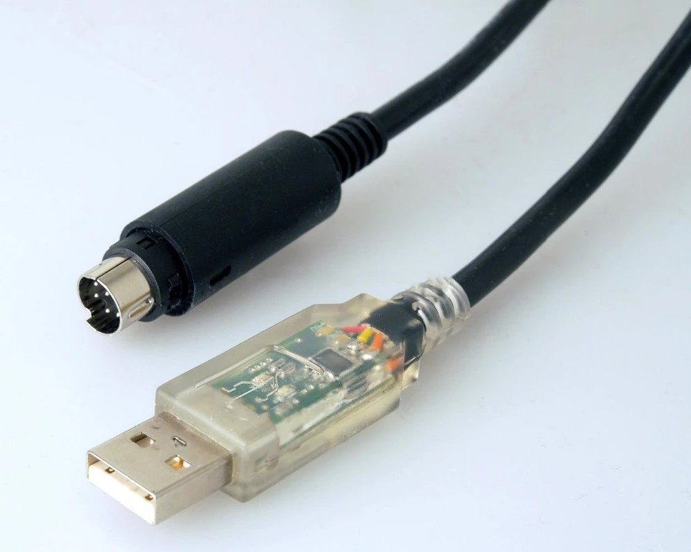 Original Ftdi Chipset USB to 8 Pin DIN Serial Cable