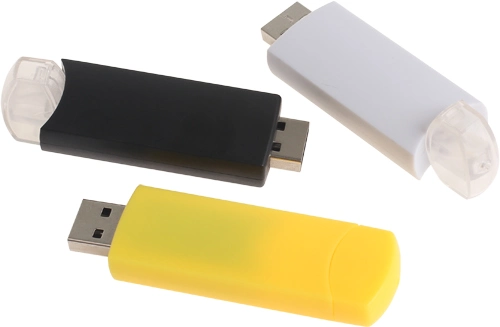 Retractable Promotional USB Flash Drive Gift USB 3.0 Available Up103 Plastic