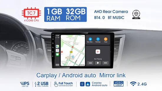 10 Inch Android 10.0 Car Video Universal Car Audio System with DSP Wireless Carplay