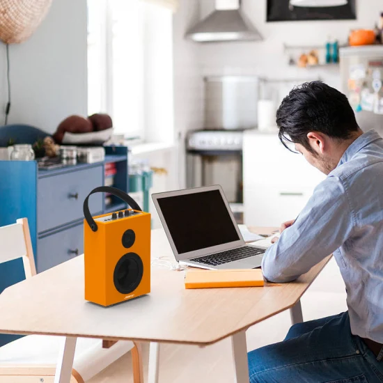 HiFi Speaker Portable Rock Wireless Bluetooth Subwoofer Home Outdoor Audio