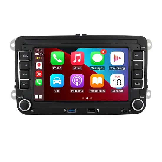 Car Audio Radio DVD Player Video 1+16g 2+32g HD1080 Carplay Audio 7 Inch Android Player Car Video for VW Golf Polo