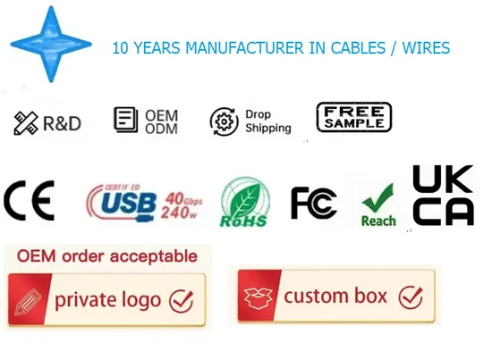 OEM ODM Factory 90 Degree Left/Right Angle Mini Display Port Mini Dp Cable 