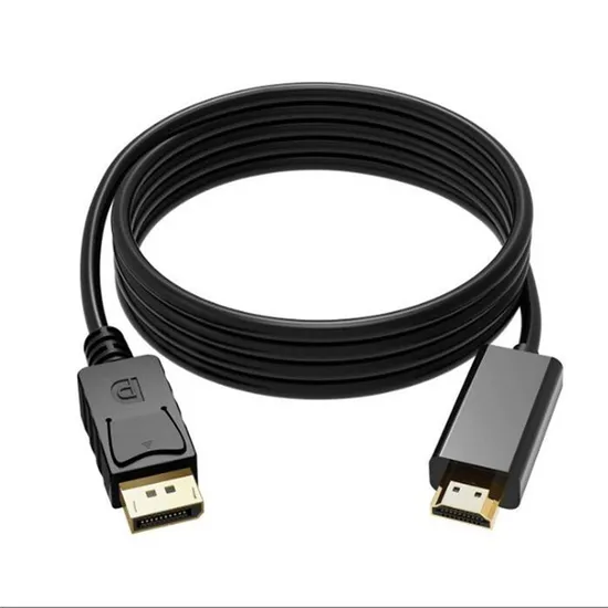 1.8m Displayport to HDMI Cable Dp to HDMI Cable Adapter Converter 