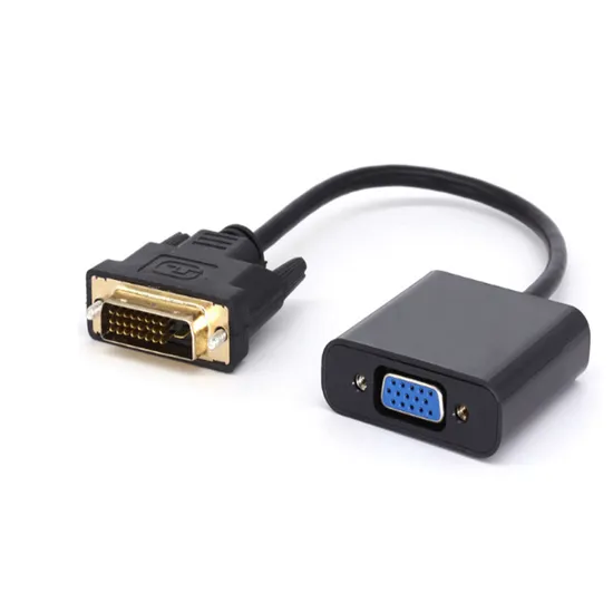 best sale 1.4 hdr 144hz 60hz displayport cable 8k Dvi to VGA Male to Female cable 1.4 