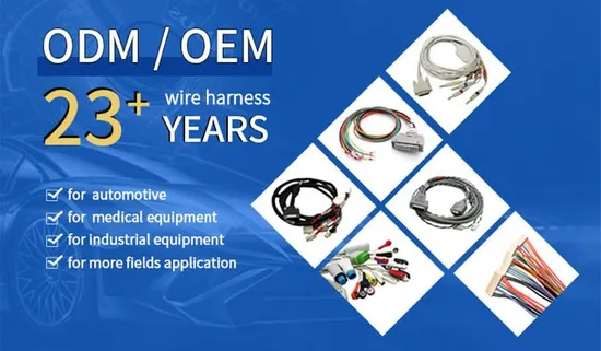 UL TUV OEM Custom Cable Assembly Manufacturer Electric Industrial Custom Wire Harness 