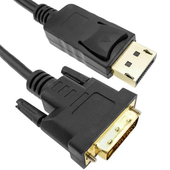 Displayport Male to DVI D Male Cable 3m 